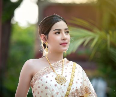 Thai dress travel in phuket thailand
